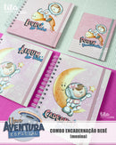Astronauta - Uma Aventura Espacial - Combo Encadernação Baby GIRL