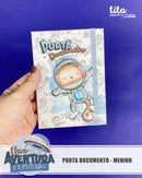 Astronauta - Porta Documento Menino