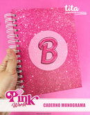 Pink World - Cadernos Monogramas