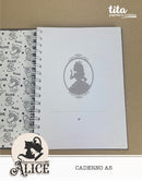 Alice Outline - Caderno A5