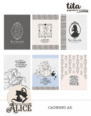 Alice Outline - Caderno A5