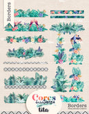 Cores da Natureza - Combo de Ilustrações de Papéis