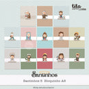 Santinhos 5  - Combo Encadernação
