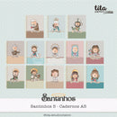 Santinhos 5  - Combo Encadernação