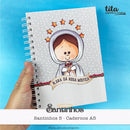 Santinhos 5  - Combo Encadernação