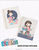 Coleção Artesão - Capas Extras Papelaria
