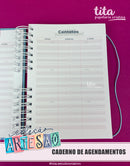 Coleção Artesão - Caderno de Agendamento A5 Permanente