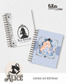 Alice Outline - Capas Extras A5