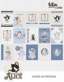 Alice Outline - Capas Extras A5