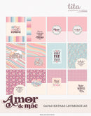 Amor de Mãe - Capas Extras Letreiros