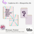 Woman Power 2 - Capas A5 + Capas A6 ( com miolo)