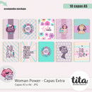 Woman Power 2 - Capas A5 + Capas A6 ( com miolo)