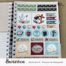 Santinhos 5  - Combo Encadernação