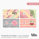 Watermelon Summer - Postits & Balinhas