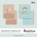 Santinhos 2 - Caderno A5