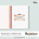 Santinhos 2 - Caderno A5