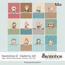 Santinhos 2 - Caderno A5