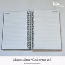 Coleção Masculina  - Caderno A5