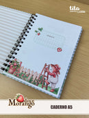 Doce Morango - Caderno A5