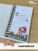 Doce Morango - Planner Diário Slim