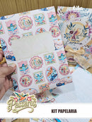 Pássaros - Kit Papelaria Poly