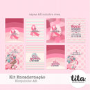 Cuide-se - Kit Encadernação (Outubro Rosa)