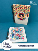 Viva La Vida  - Planner Diário Dupla