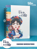 Viva La Vida  - Caderno Universitário