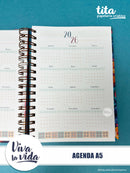 Viva La Vida  - Agenda A5 Permanente