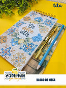 Summer Feelings - Bloco de Mesa ( Artes + Aulas)