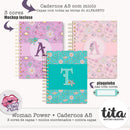 Woman Power 2 - Combo Capas Letras + Miolo Caderno
